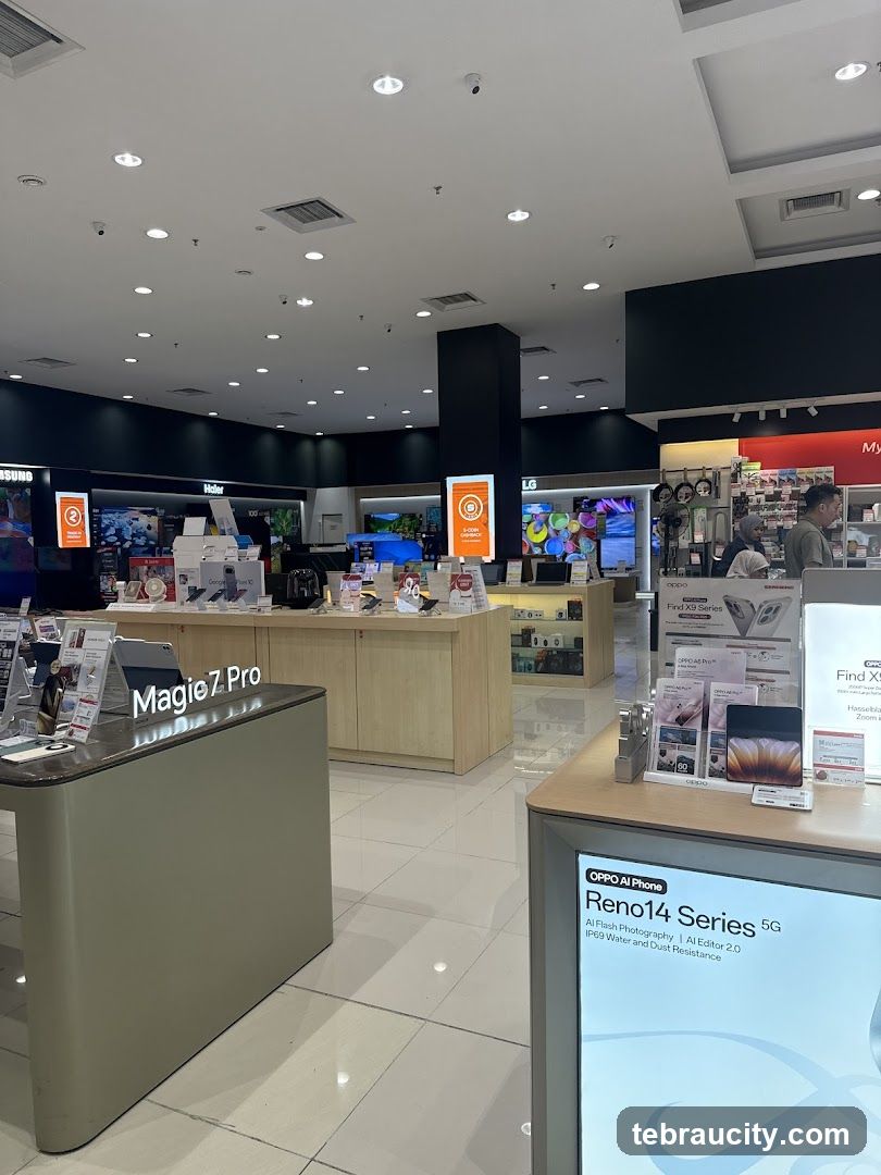 Electronics Store Interior
