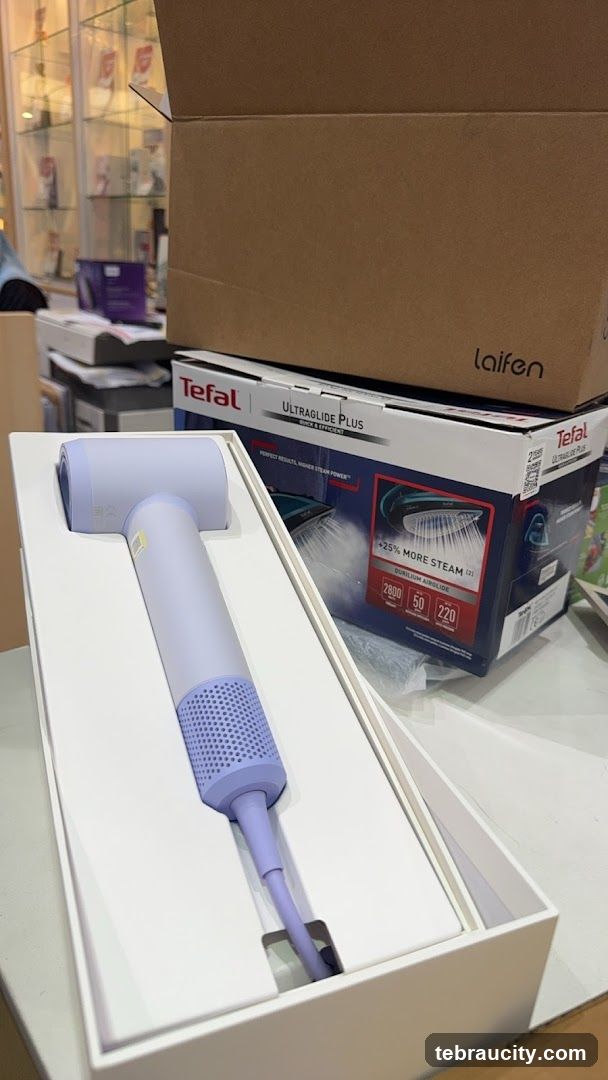 Hair Dryer and Iron Packaging