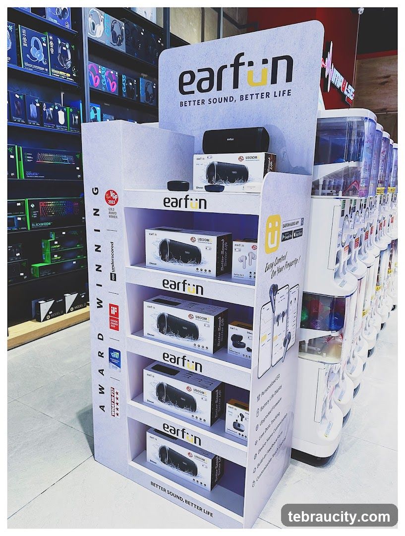 EarFun Product Display