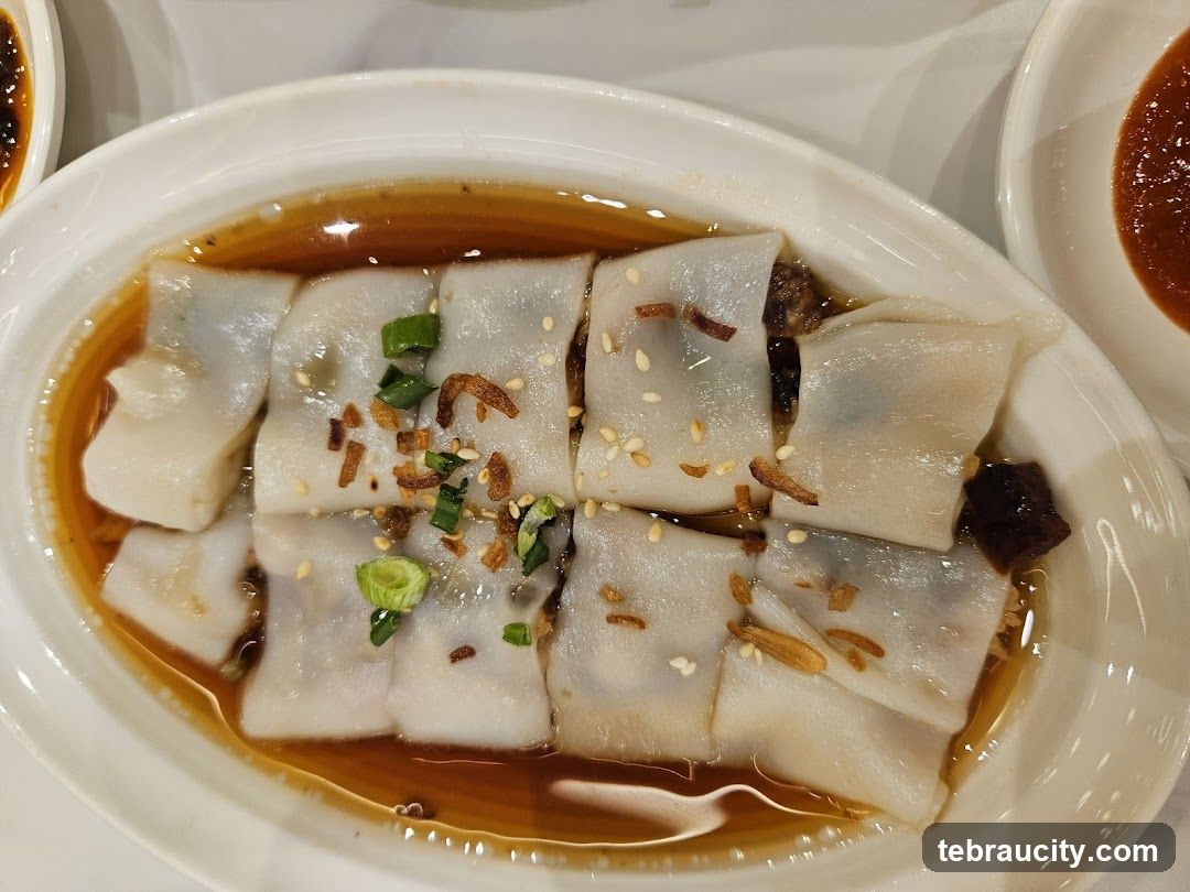 Steamed Rice Rolls