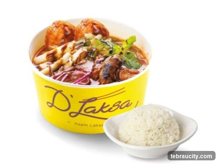Asam Laksa with Rice