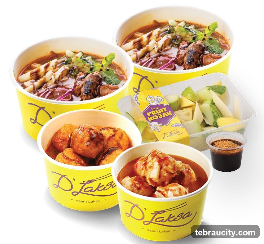 D'Laksa Asam Laksa Meal