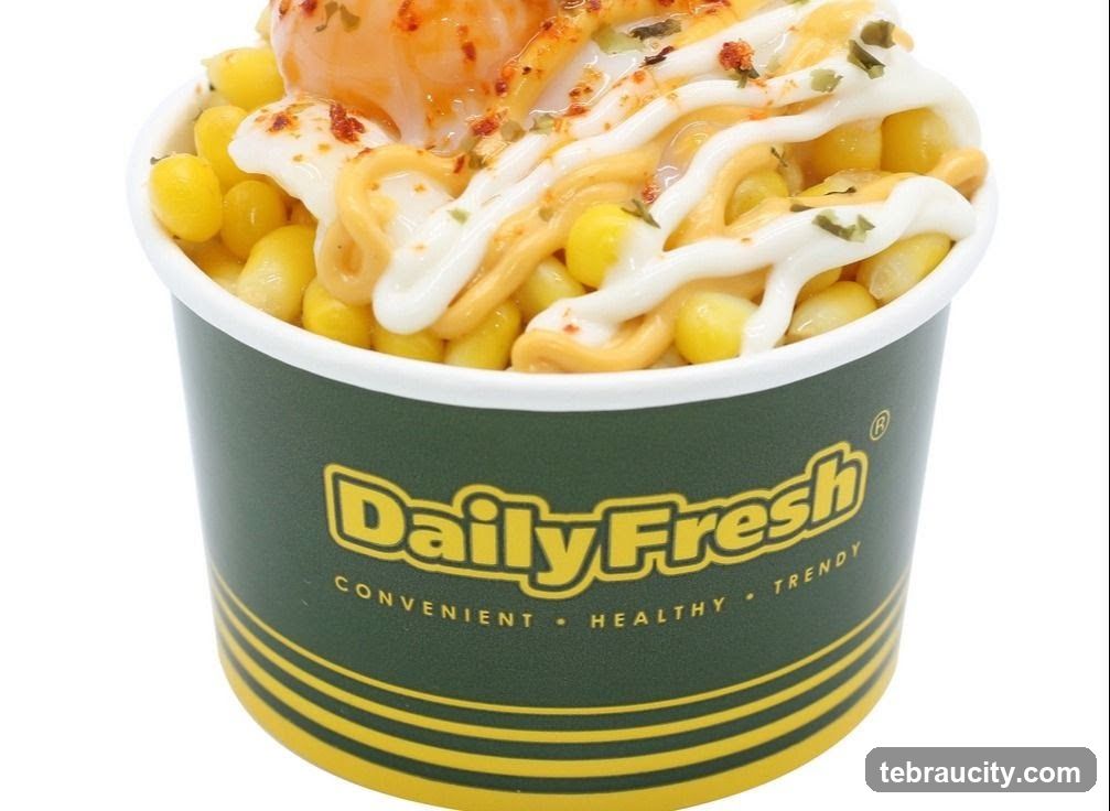 Corn with Sauces