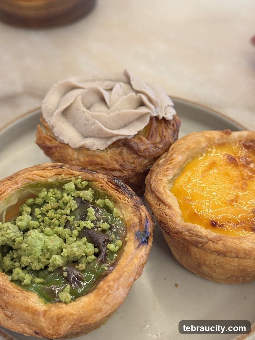 Three Pastries