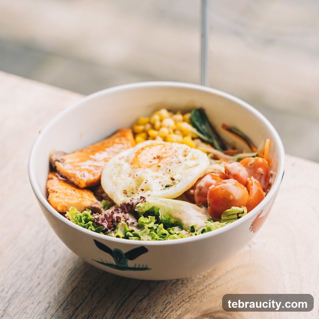 Salmon and Egg Bowl
