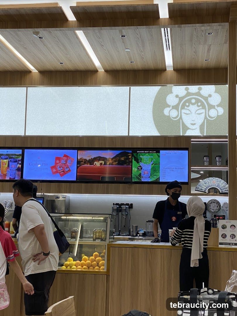 Bubble Tea Shop Counter