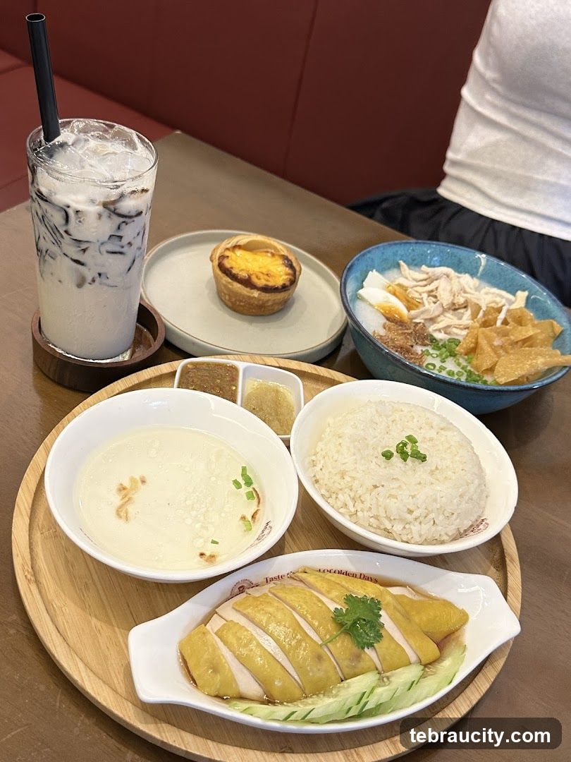 Hainanese Chicken Rice Set
