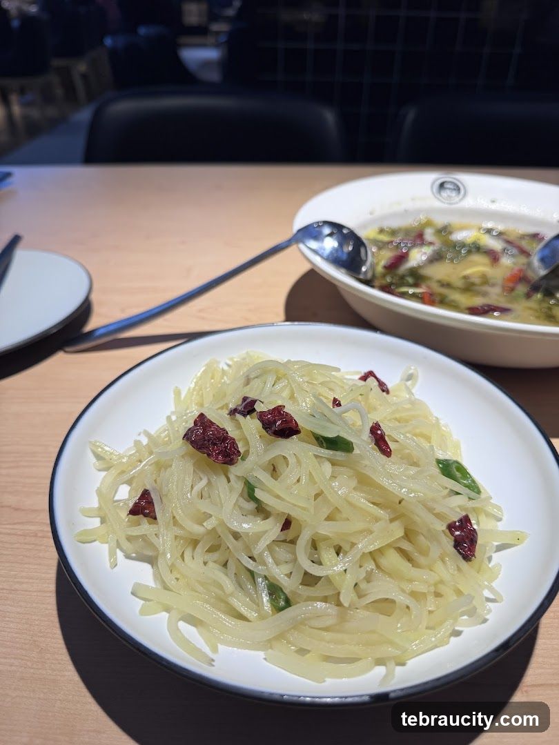 Shredded Potato Dish