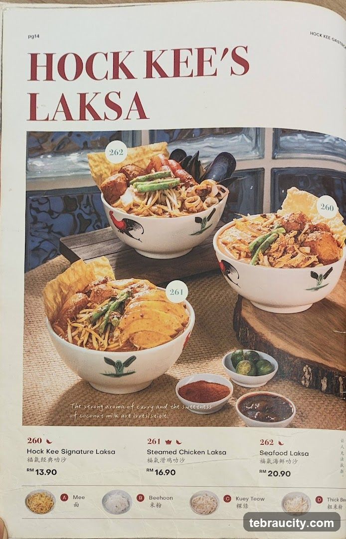HOCK KEE'S LAKSA