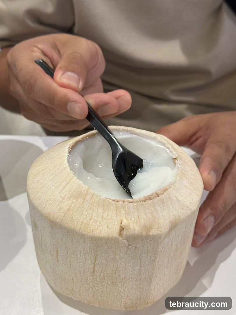 Fresh Coconut Drink