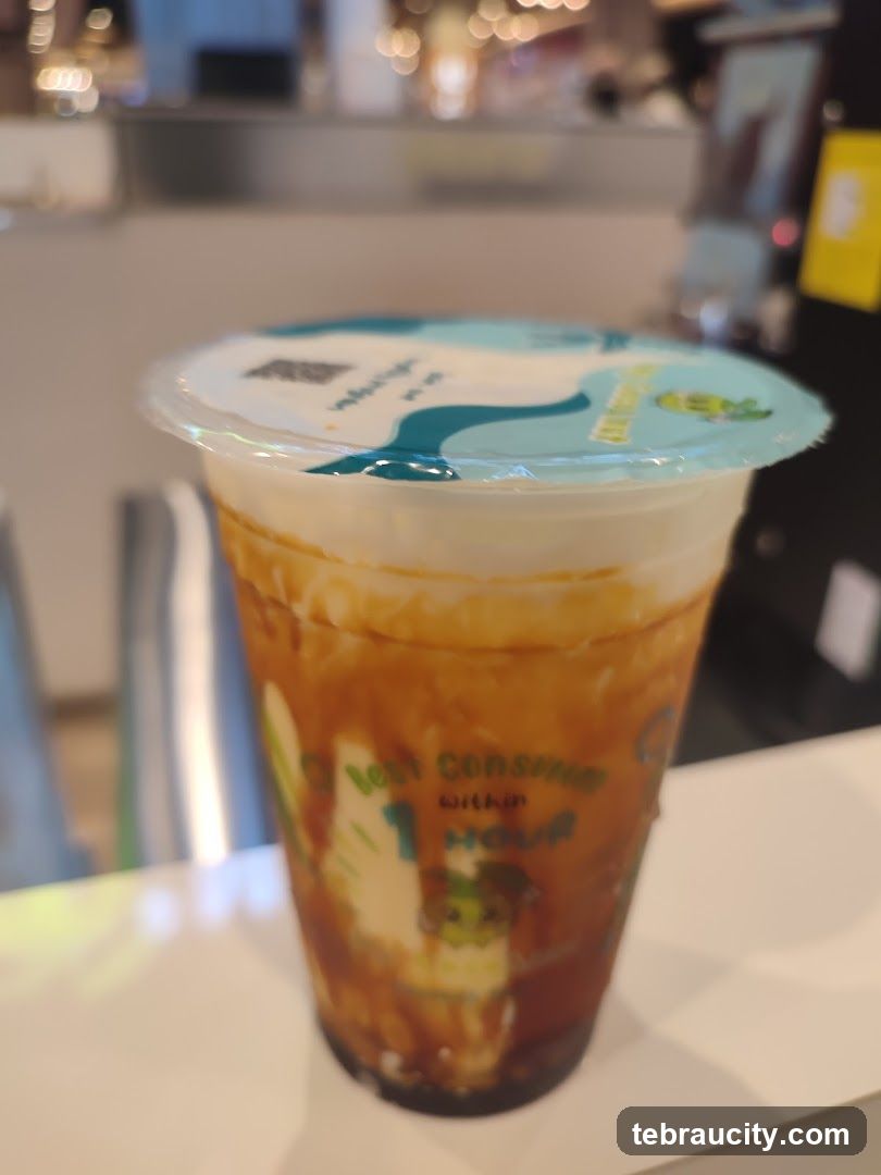 Brown Sugar Boba Drink