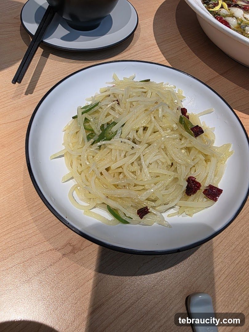 Shredded Potato Dish
