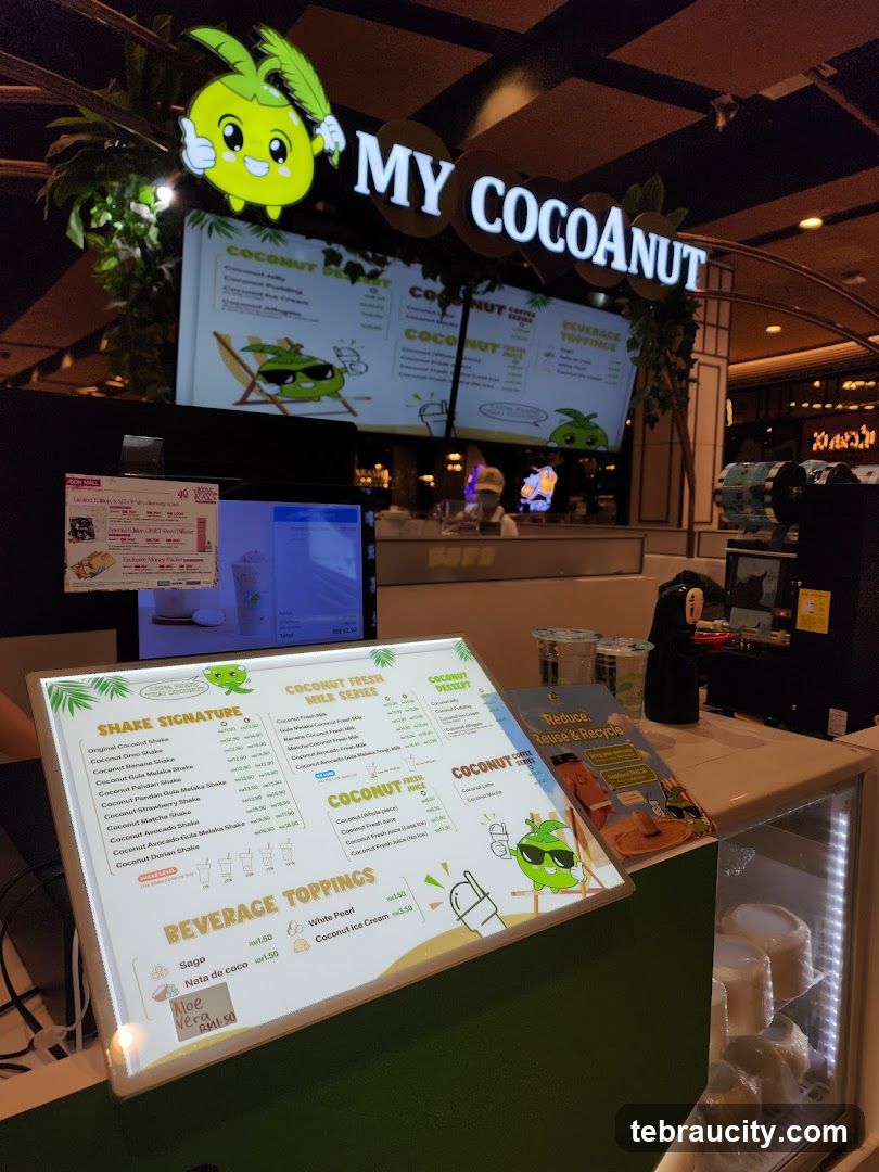 My Cocoanut Menu