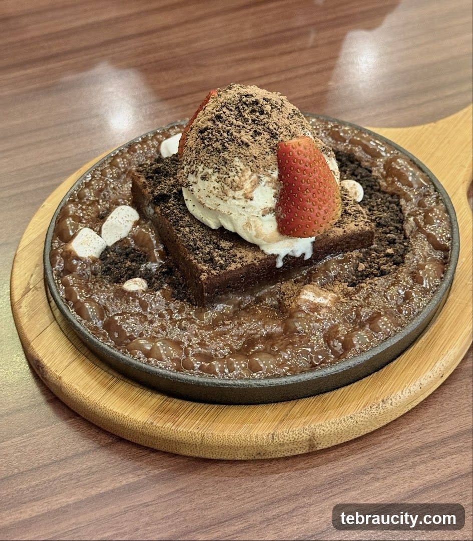 Sizzling Brownie Sundae