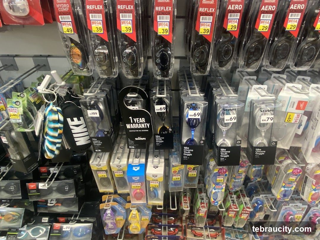 Swimming Goggles and Accessories