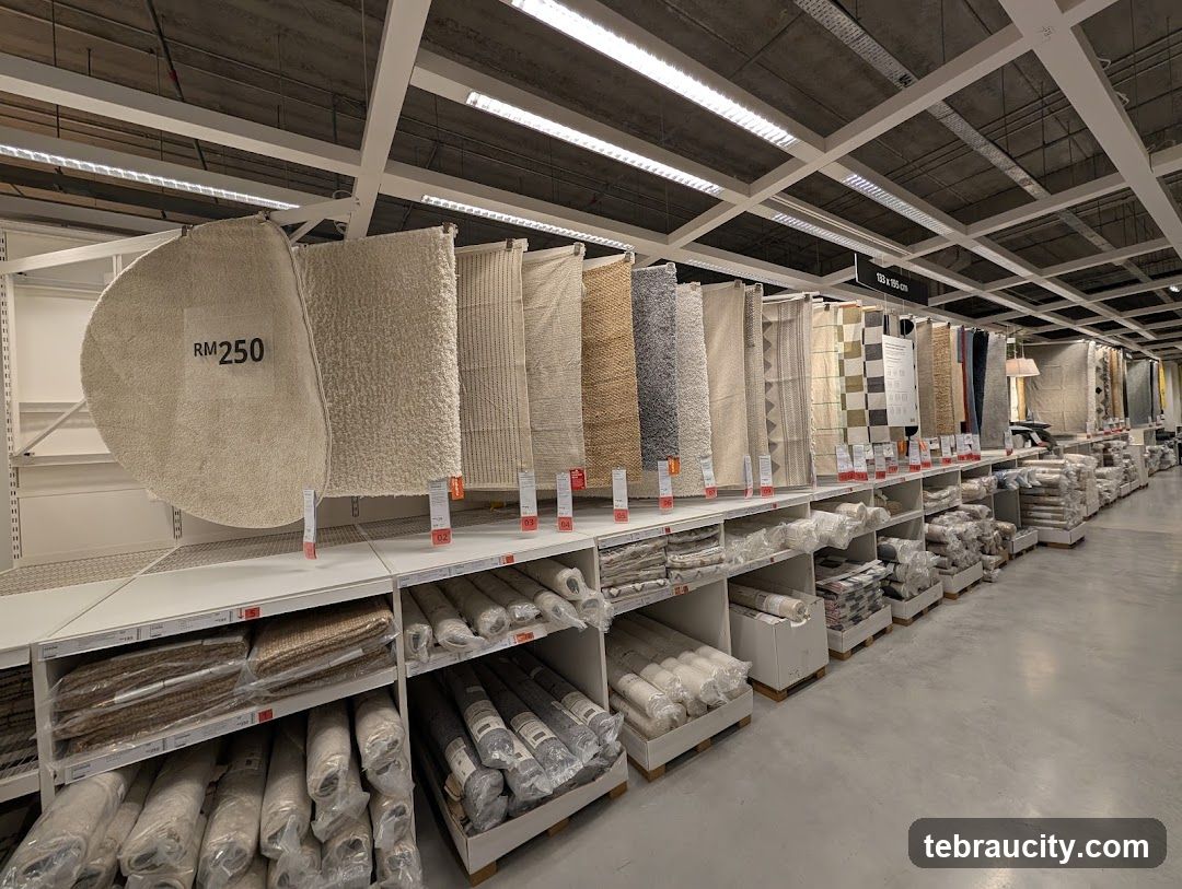 Rugs on Display