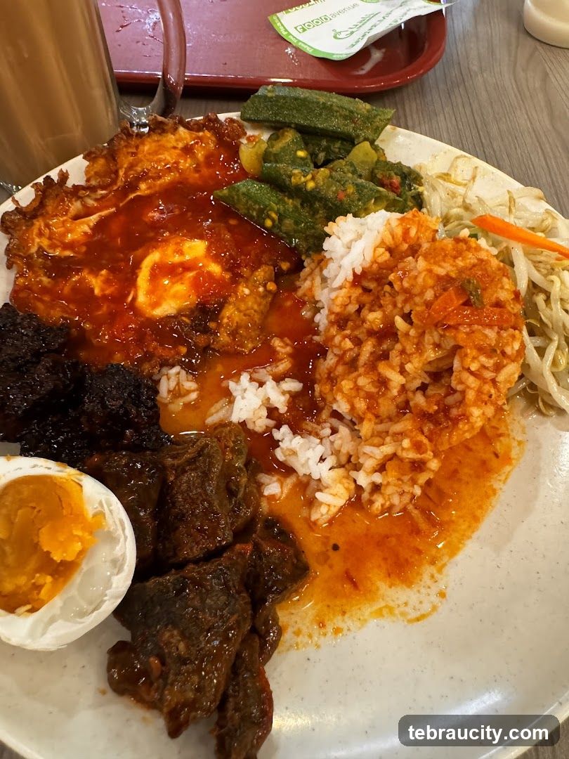 Nasi Lemak Plate