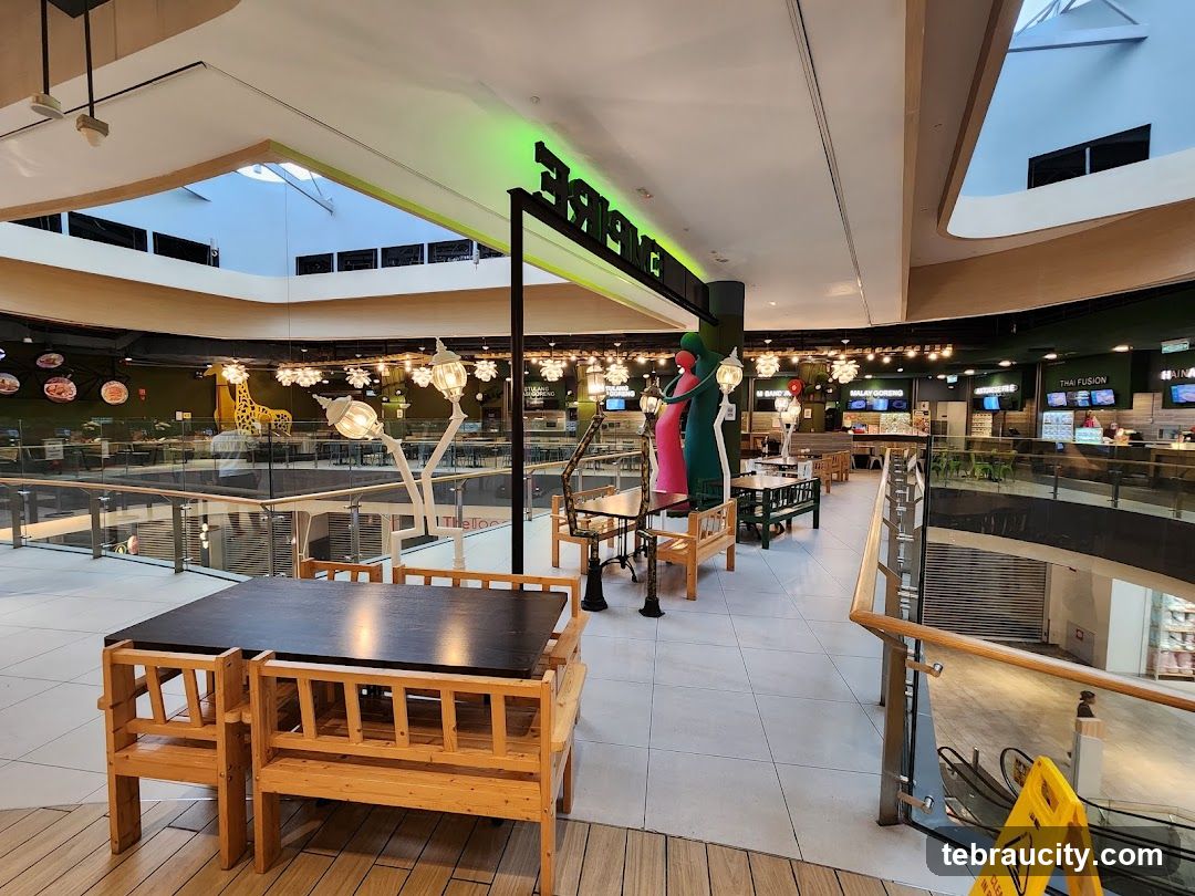 Food court interior