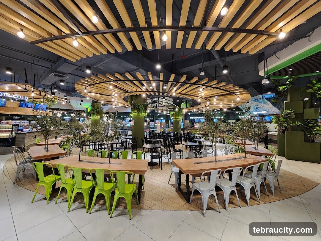 Food Court Seating Area