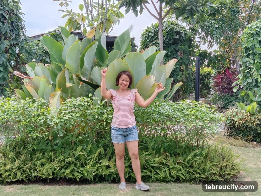 Woman Posing in a Garden