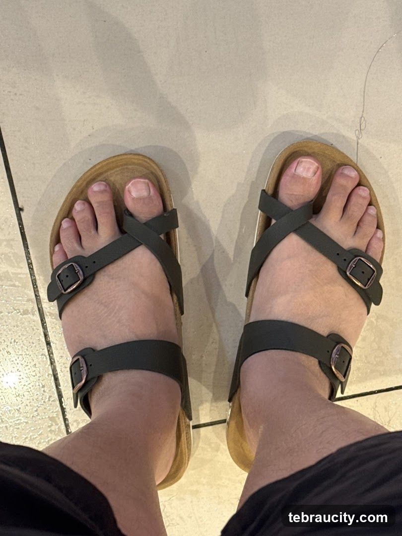 Feet in Sandals