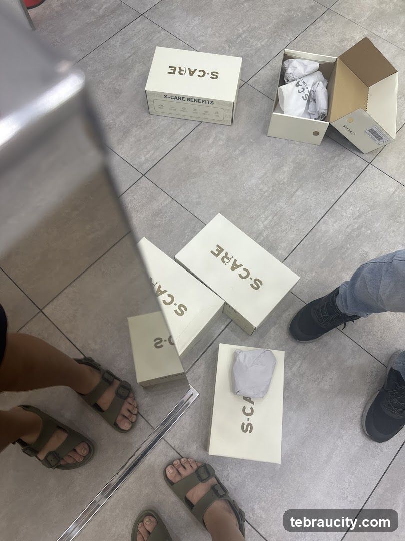S-CARE Shoe Boxes