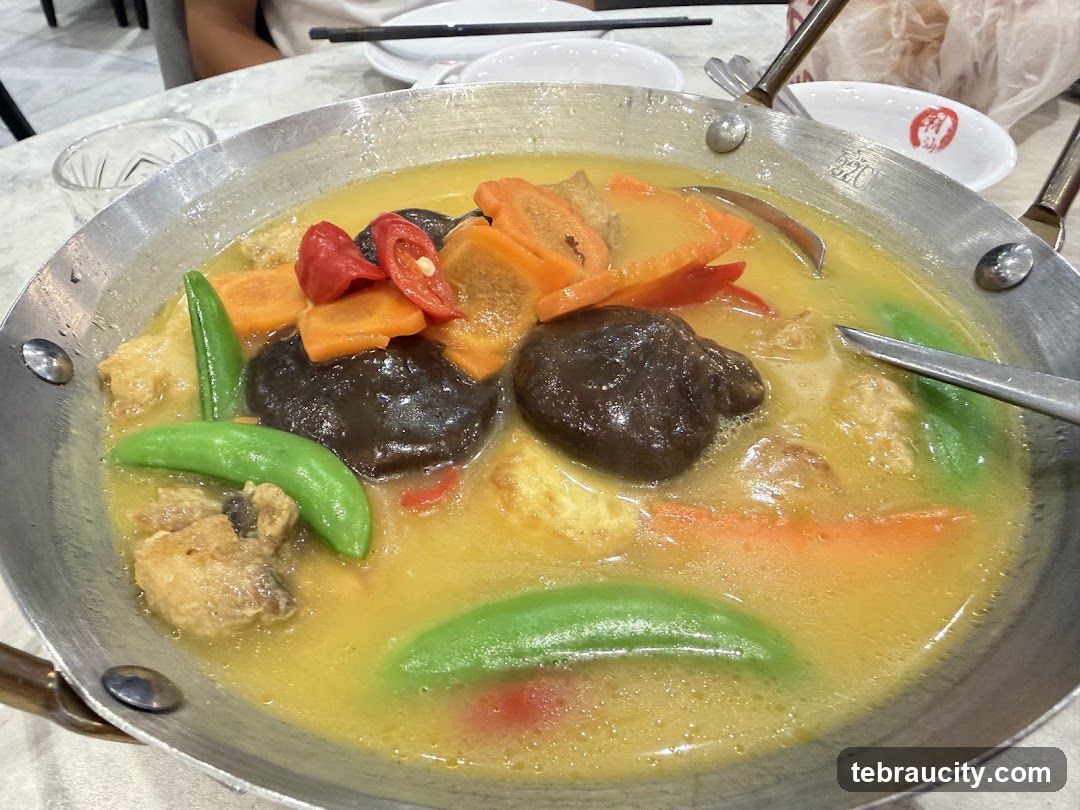 Stewed Dish with Vegetables and Meat