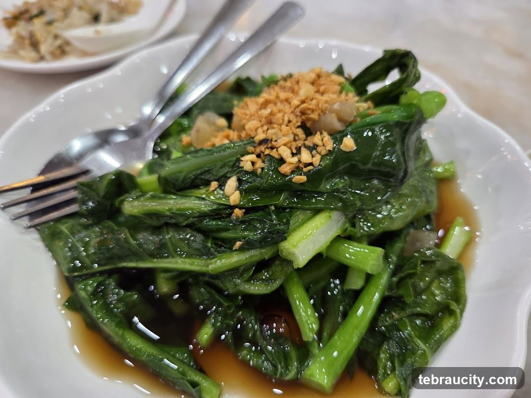 Stir-fried Greens with Garlic