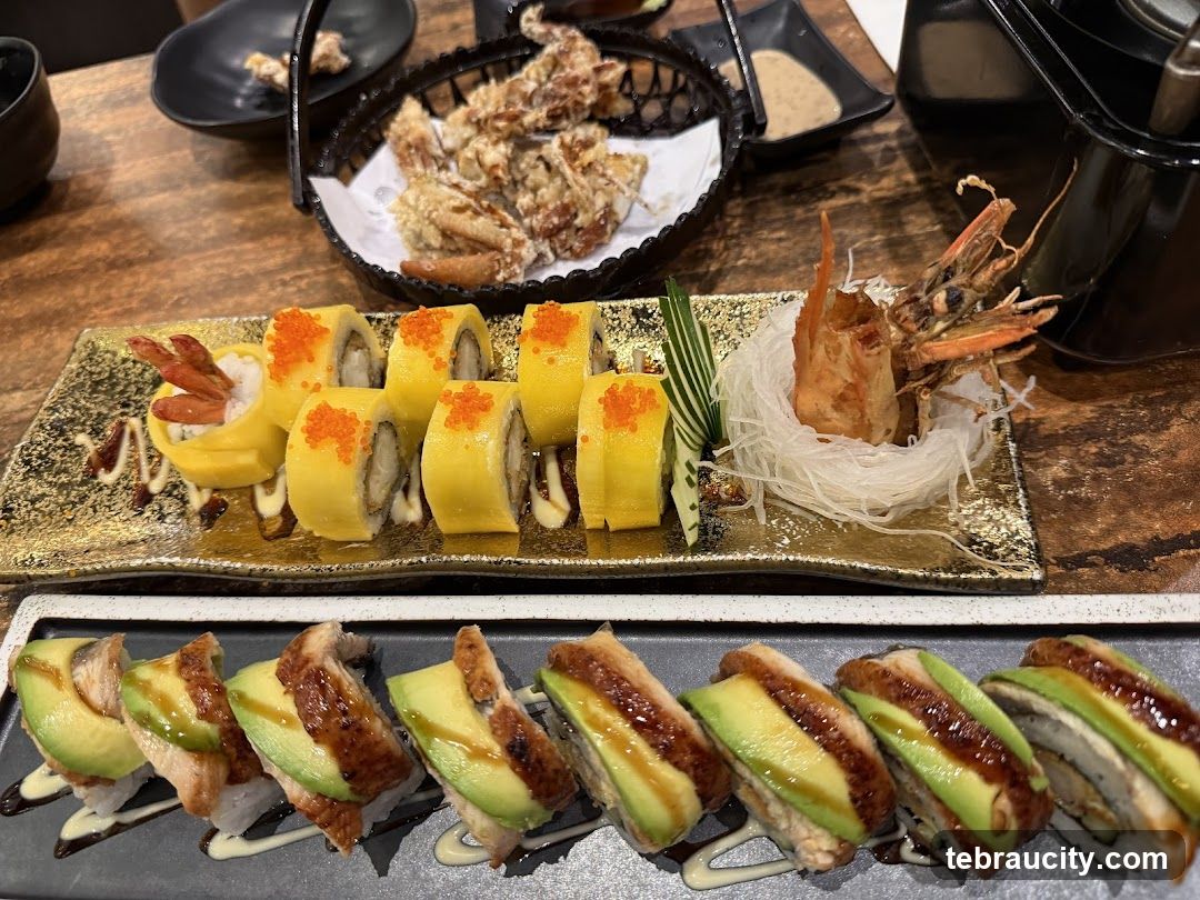 Sushi and Fried Appetizers