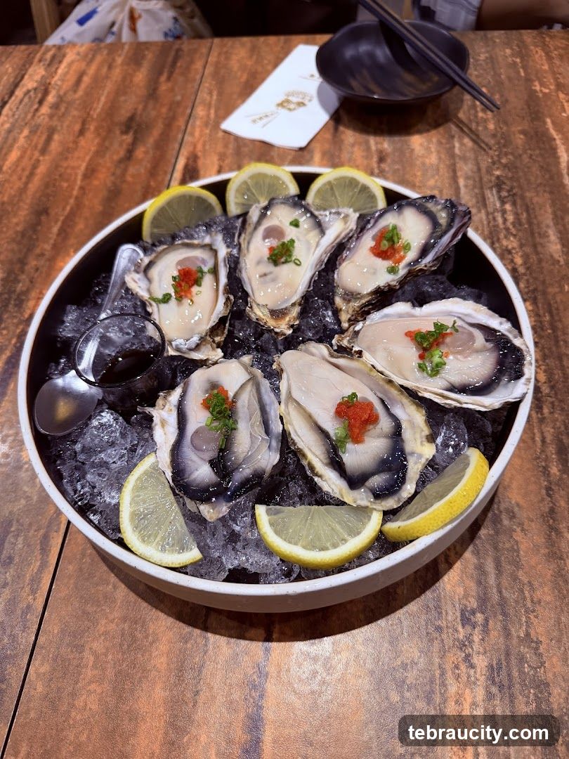 Oysters on Ice