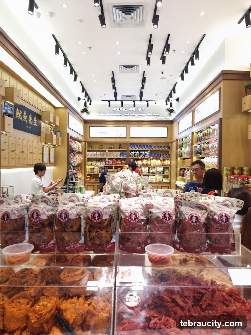 Dried Food Store Interior