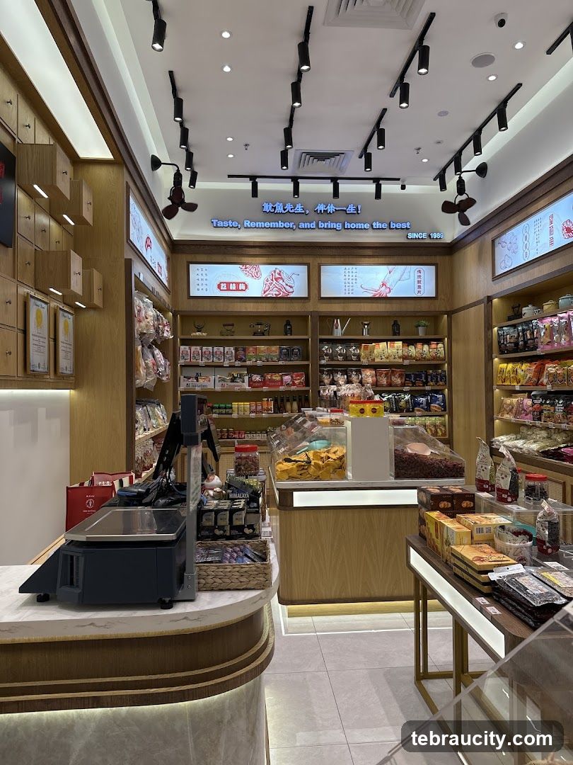 Interior of a store