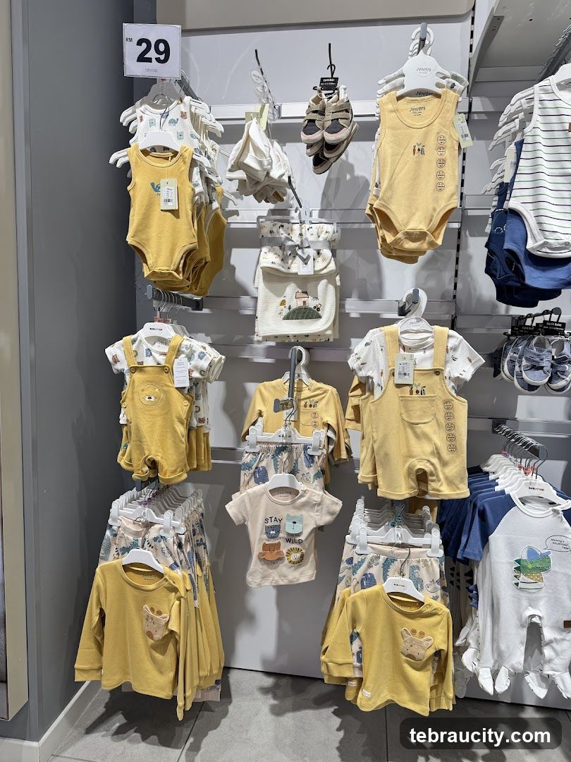 Baby Clothes Display