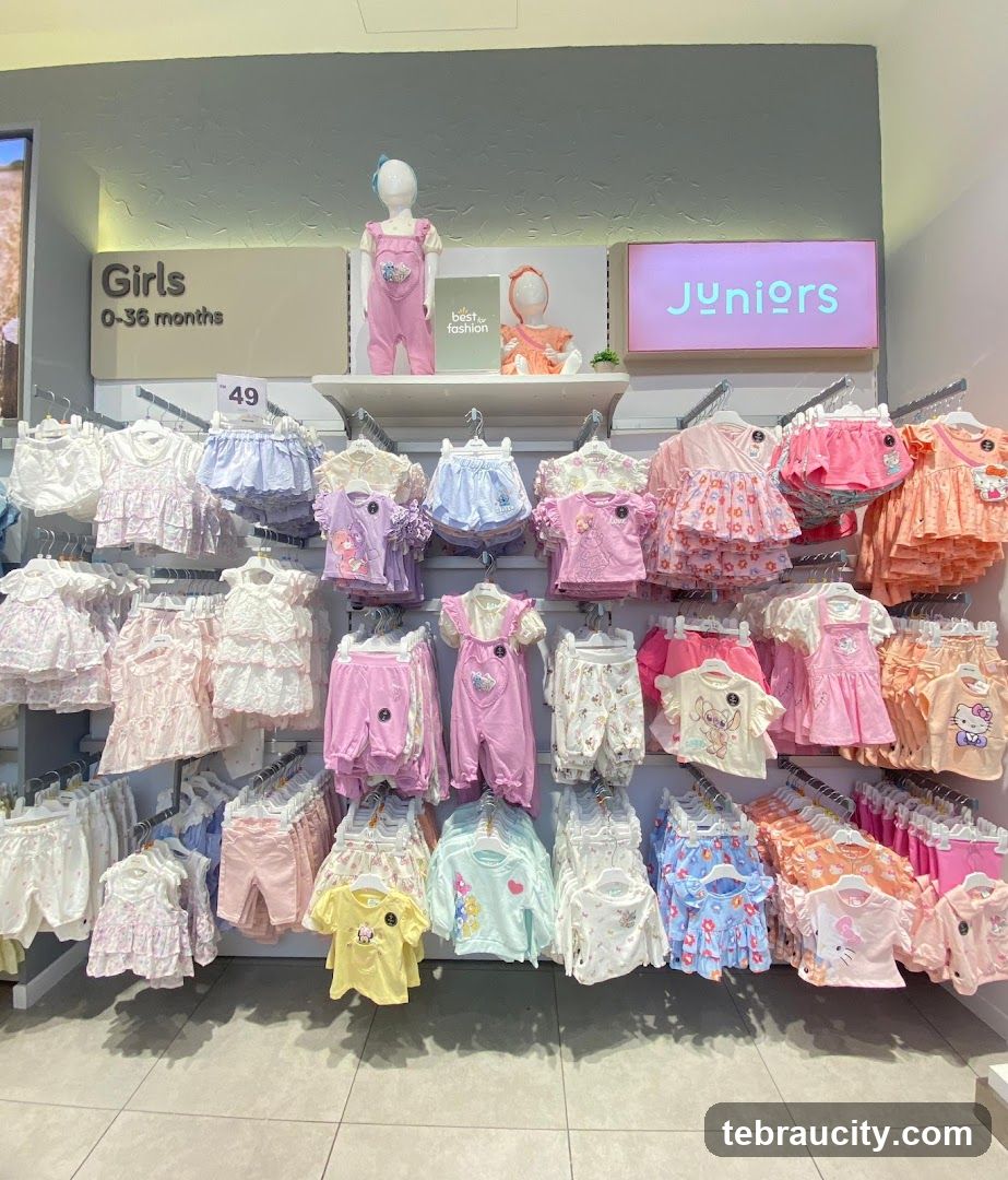 Children's Clothing Display