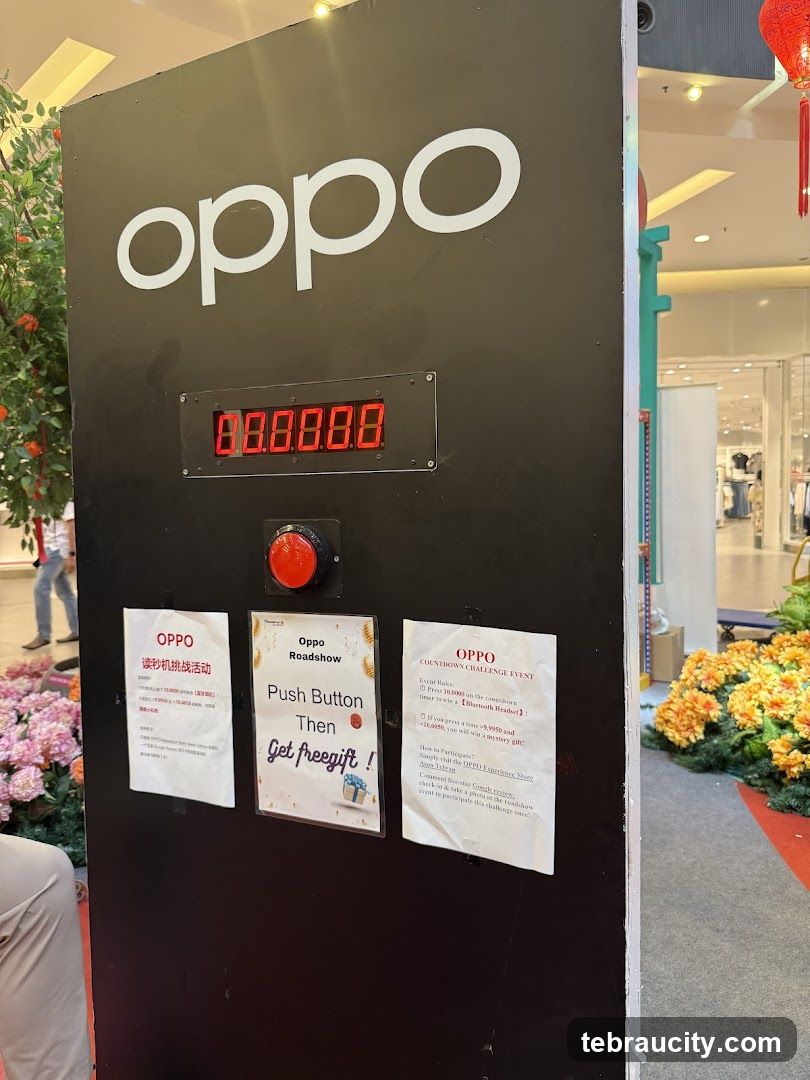 Oppo Countdown Challenge Event