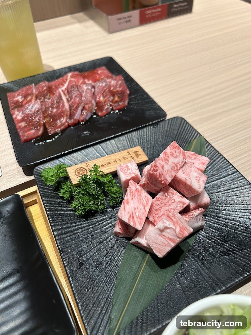 Marbled Beef and Sliced Beef