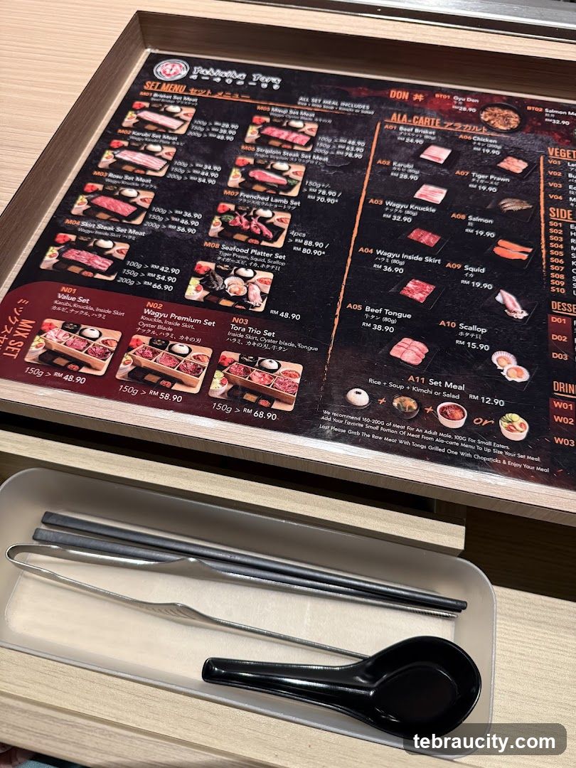 SET MENU