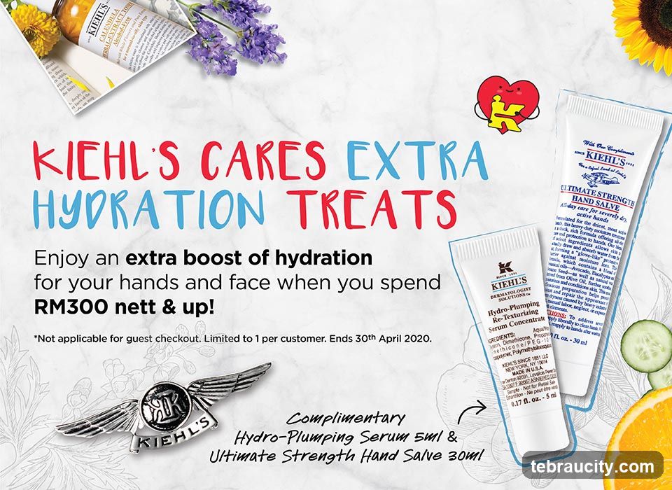 Kiehl's Hydration Treats Promotion