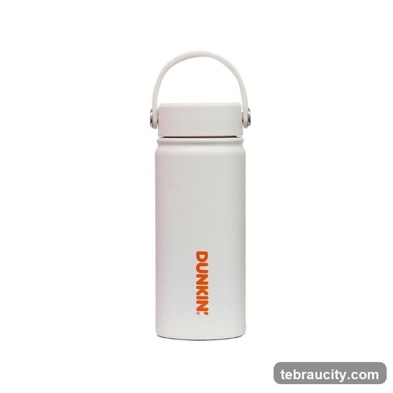 White Dunkin' Tumbler