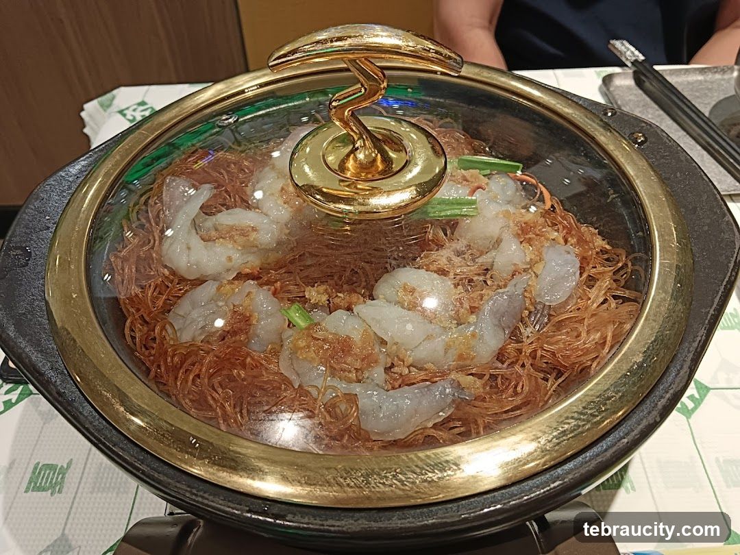 Steamed Shrimp with Vermicelli