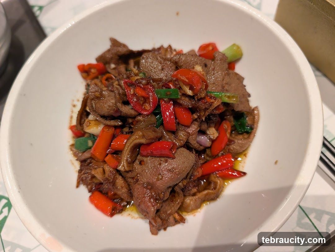 Spicy Beef Dish