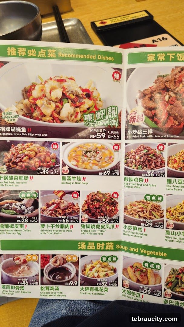 Recommended Dishes
