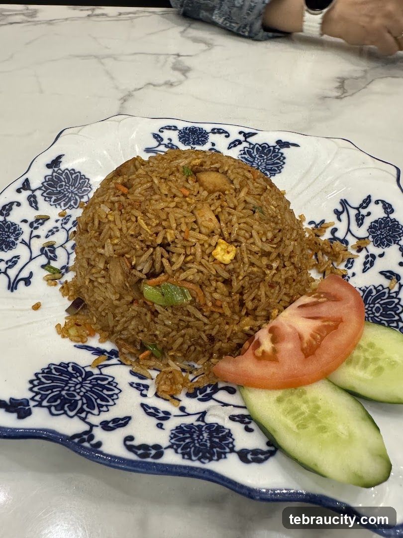 Fried Rice with Garnish