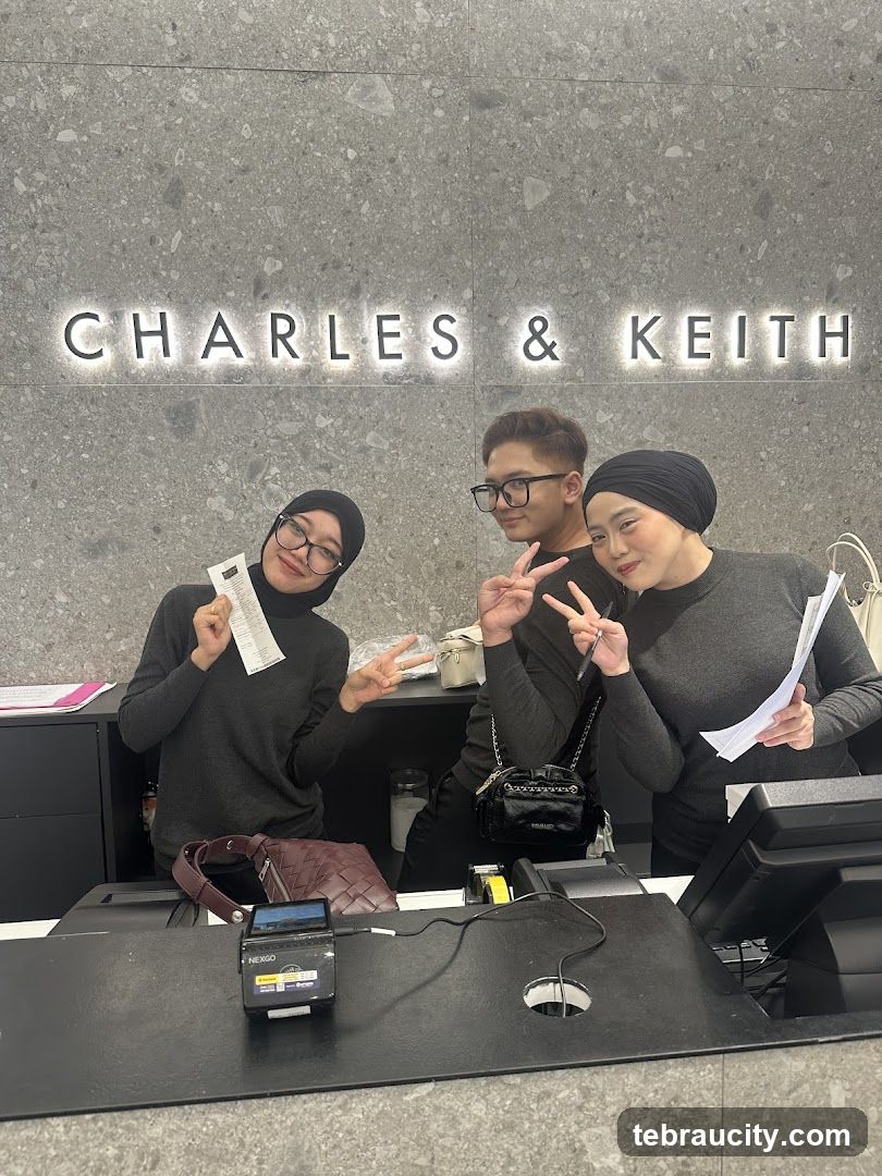Employees at Charles & Keith