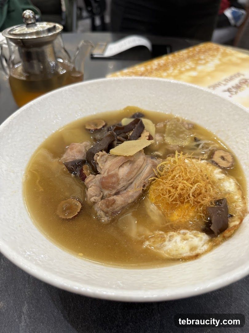 Soup with Meat and Egg