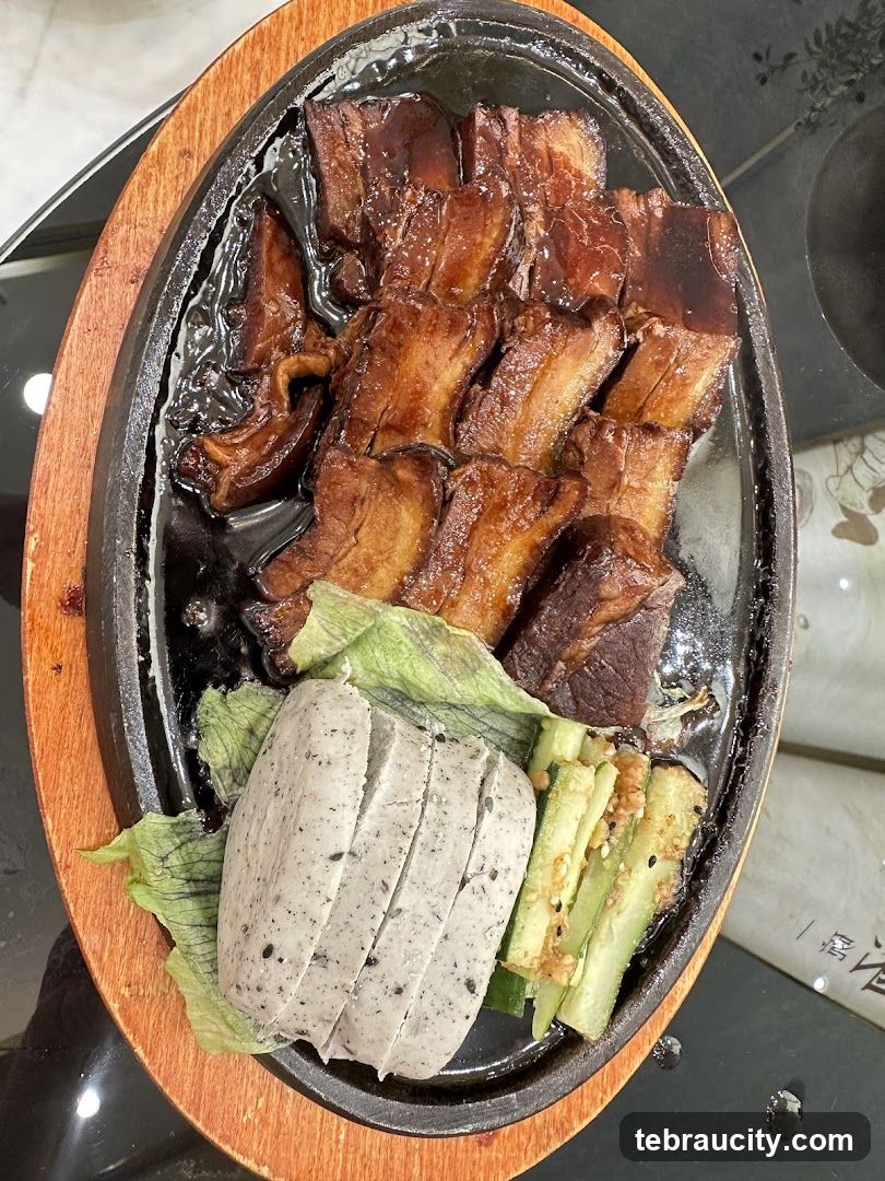 Braised Pork Belly with Sides