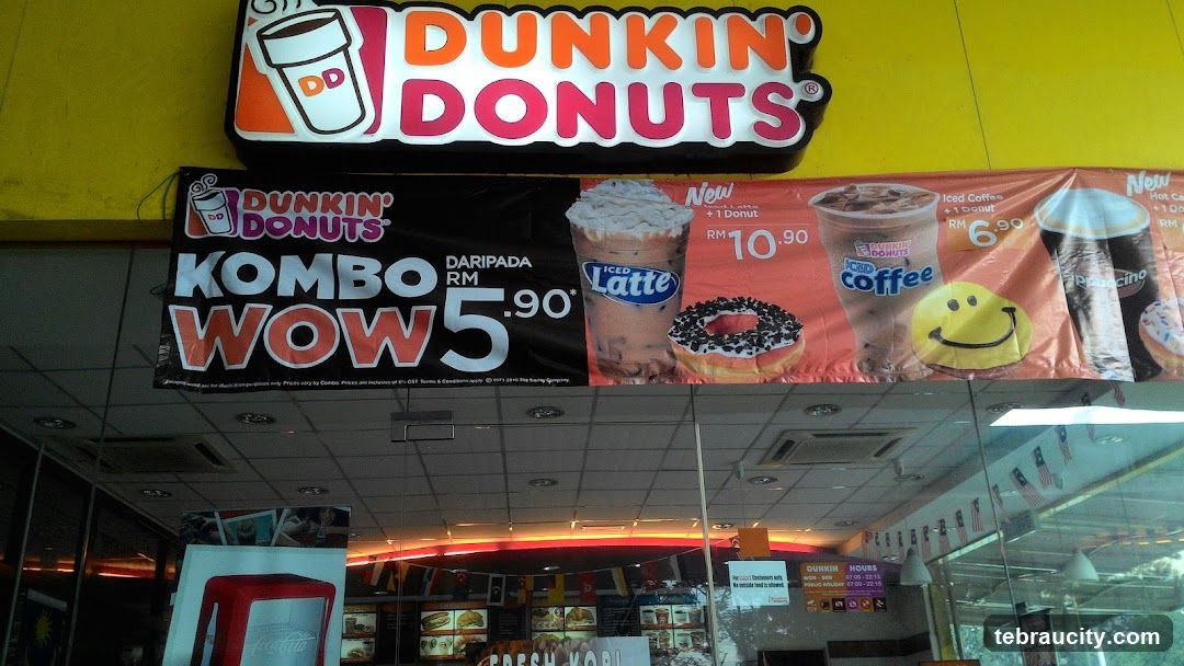 Dunkin' Donuts Promotion Banner