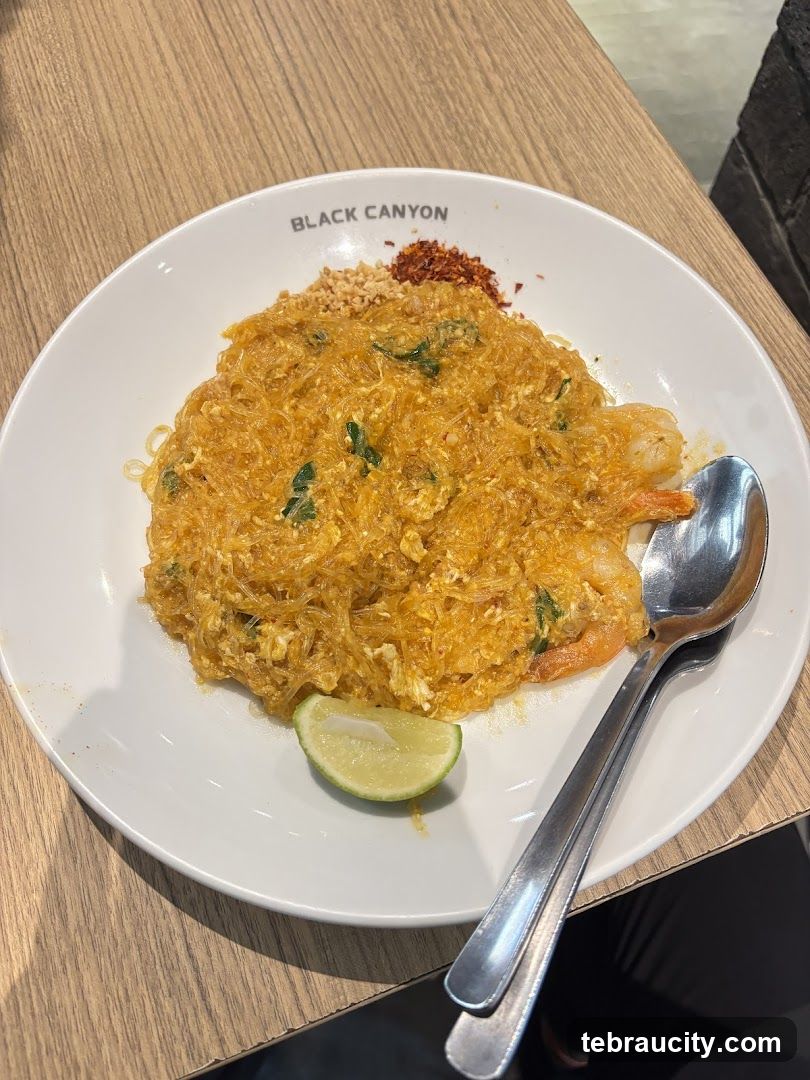 Pad Thai with Shrimp