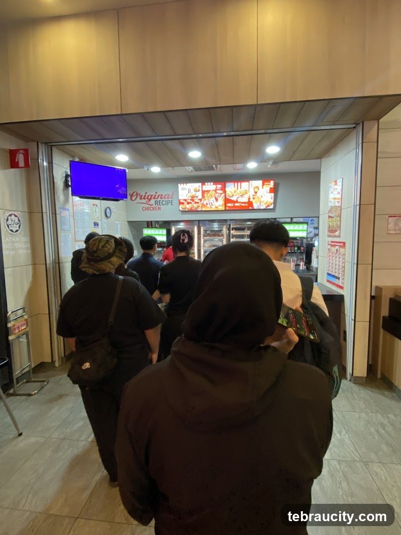 Fast Food Restaurant Interior