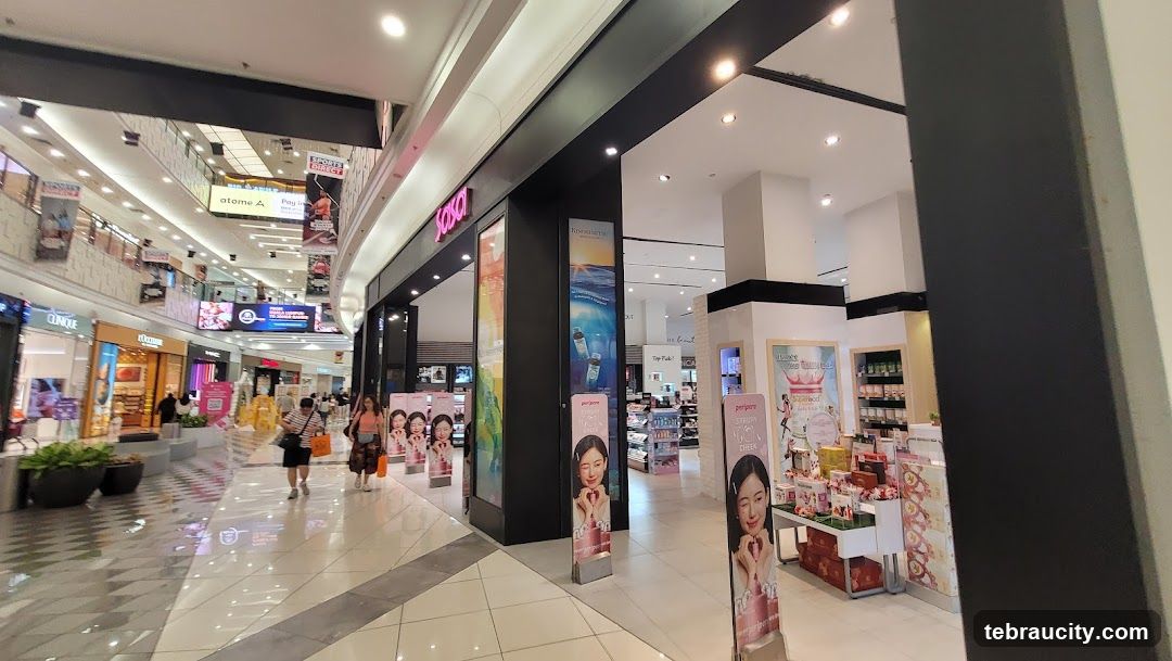 Cosmetics Store in a Mall